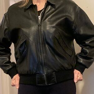 Leather jacket